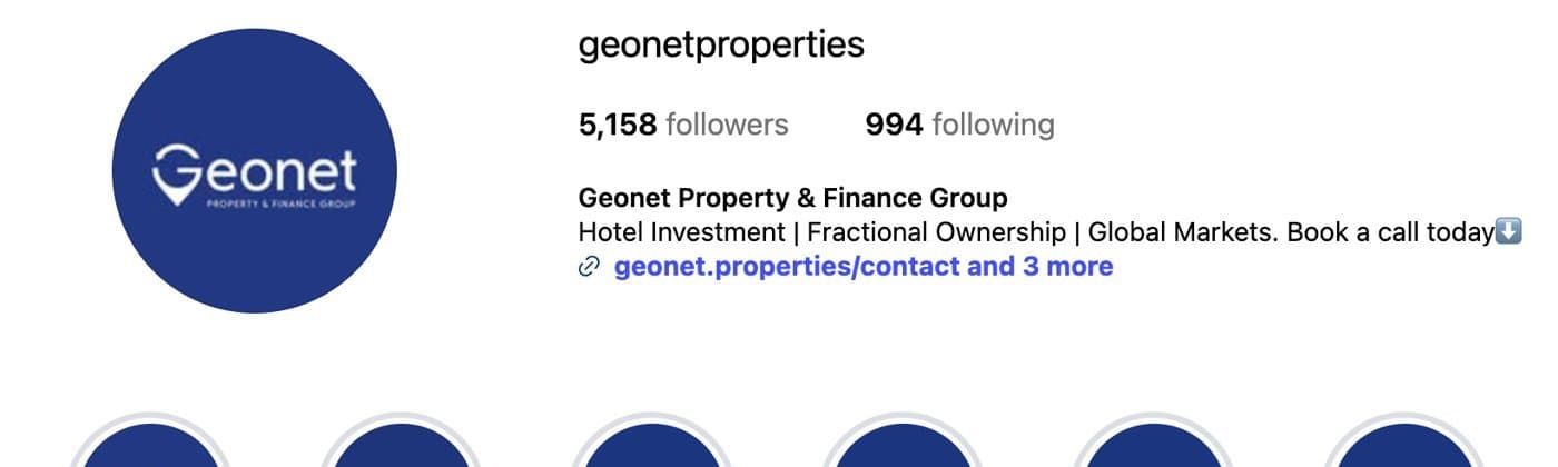 Geonet Property on Instagram